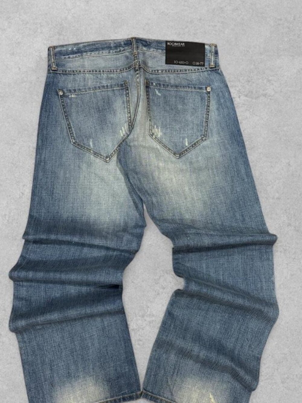 Y2K Rare Baggy Classic Hip Hop Jeans Blue Vintage Rocawear